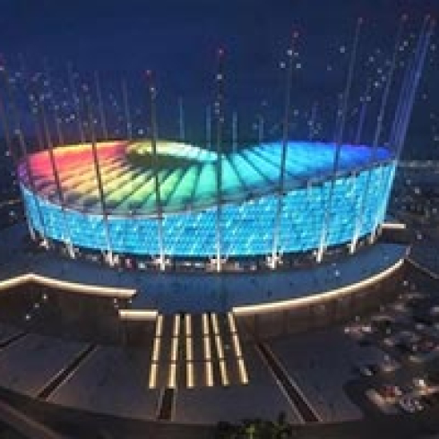 Olympic City, Electronic Building